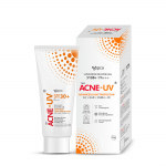 Naujas ACNE-UV Gelinis Apsauginis Kremas Nuo Saulės SPF 30 PA+++ | 30g Apsauginis Kremas Riebiai Odai Moterims ir Vyrams | Nekomedogeninis Silikoninis Gelis | Apsauga Nuo Matomos &Scaron;viesos | Vande