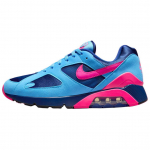Nike Air Max 180 University Blue Hyper Pink Unisex Sportbačiai Deep-Royal-Blue HQ1706-401 42 blue