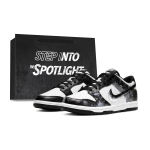 Nike Dunk Juodos Baltos Žvaigždėtas Dangus PU Neslystančios Atsparios Dilimui Žemos Klasės Riedlentės Batai Unisex Baltos Juodos HF5441-100(Komanda1430-) 38.5