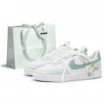 Nike Court Vision 1 Riedlentės Batai Moteri&scaron;ki Žemi Balti/Žali DH3158-101(Team1279-S-BOX) 38.5