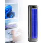 Atnaujintas ne&scaron;iojamas oro kondicionierius Cooling Ace, Atnaujintas vėsinimo ventiliatorius su 3 greičiais ir LED jutikliniu ekranu, USB įkrovimo oro kondicionierius miegamajam, biurui Z