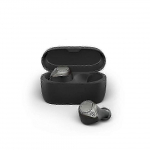 (Juoda)Jabra Elite 75t ausinės, belaidės &bdquo;Bluetooth&ldquo; ausinės su aktyviu triuk&scaron;mo slopinimu ir ilgu baterijos veikimo laiku