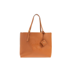 MCM odinė pirkinių rankinė, peties rankinė, rankinė, vidutinio dydžio, moteri&scaron;ka, konjako spalvos One Size-Basic Set (Bag + Dustproof Bag) brown