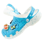 Crocs Classic Smurfs Classic Clog Sabotai 36-37 ES - M4/W6 JAV Daugiaspalviai 36-37 &scaron;viesiai mėlyna spalva