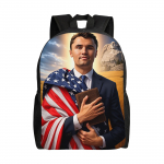Charlie Kirk Kuprinė Angeli&scaron;ko Advokato Estetika Kuprinės Jaunimo Stovyklavimo Ra&scaron;tas Vidurinės Mokyklos Krep&scaron;iai Dizainas Kuprinė (as the picture,as picture) beige