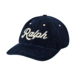 Polo Ralph Lauren Veltinio  aplikacija priekyje Medvilninė beisbolo kepuraitė Vyri&scaron;ka Tamsiai mėlyna 100059338 tamsiai mėlyna