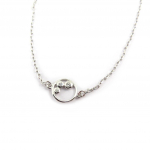 Les Tr&eacute;sors De Lily [K3390] - Bracelet Argent 'D&eacute;esse' blanc sidabras