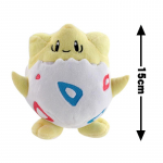 15cm Kawaii Togepi Pliu&scaron;inis Žaislas Animacinis Anime Peluche Mink&scaron;tas Kim&scaron;tas Lėlės Kūdikių Žaislas Dovana Kalėdoms