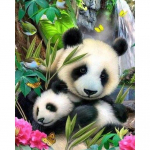 5D &bdquo;pasidaryk pats&ldquo; mielas &bdquo;Panda Diamond Stick&ldquo; gręžimo &bdquo;pasidaryk pats&ldquo; rinkinys, skirtas namų dekoravimui