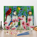 Menas &bdquo;Pasidaryk pats&ldquo; Tapyba pagal skaičius Skaitmeninis aliejinis paveikslas &bdquo;Skaičiai&ldquo; Tapyba Deimantinis tapyba Aliejinė tapyba Pomėgiai Namų dekoras 40x50cm no frame