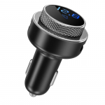 VAORLO Bluetooth automobilinis įkroviklis QC3.0 dvigubas USB įkroviklis Greitas įkrovimas su FM siųstuvu MP3 grotuvas TF kortelės automobilinis rinkinys automobilinio telefono įkroviklis