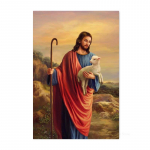 Jėzaus serijos drobės plakatai ir spaudiniai Krik&scaron;čionių sienų menas Paveikslų tapyba svetainei namų dekoravimui freskos dovanos 21X30cm No Frame