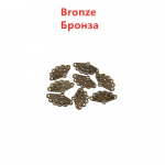 50 vnt/stal. Metalo žalvario filigrano sektoriaus formos pakabukas kaklo pakabukas pasidaryk pats papuo&scaron;alams, pir&scaron;tams gaminti, reikmenys pakabukas apyrankė