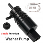12V priekinio stiklo plovimo siurblys skirtas BMW E46 E38 E39 E60 E65 E53 X5 Z4 M3 priekinio stiklo valytuvams