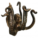 Patrauklus a&scaron;tuonkojų ornamentas, atsparus vandeniui, antikvarinis bronzinis daugiafunkcis