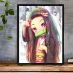 5D &bdquo;pasidaryk pats&ldquo; deimantinis pie&scaron;imas Mieli anime veikėjai, tapyba kryžminio dygsnio rinkinys, mozaikos deimantų siuvinėjimo rožė, pilnas apvalus/kvadratinis gręžtuvas, namų dekoravimas Round 30x40cm