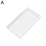 Skaidrus / skaidrus juodas TPU apsauginis apvalkalas, dangtelis Walkman A306 Series A307 NW, skirtas Sony A3 E2G4 transparent-one-size