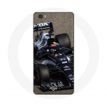 Coque pour Huawei P8 Lite Formule 1 Yuki Tsunoda pilote automobile de F1 Bleu