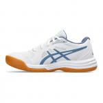 ASICS Upcourt 5 GS vaiki&scaron;ki sportbačiai su baltu džinso mėlynumu 1074A039-105 33.5 white