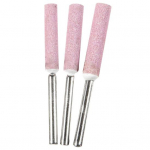 3 vnt Daugiafunkcis grandininių pjūklų galandtuvas, apvalus kotas, skirtingos specifikacijos Tvirtas stabilumas, &scaron;lifavimo akmens failas, akmens drožyba