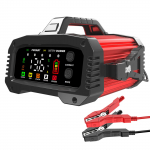 FOXSUR 25A i&scaron;manusis automobilio akumuliatoriaus įkroviklis 12V25A 24V15A ne&scaron;iojamas akumuliatoriaus įkroviklis Pasirenkamas įkrovimas EU PLUG raudona