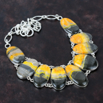 Kamanės ir jaspio karoliai, rankų darbo brangakmenių karoliai, 925 prabos sidabro karoliai, antikvariniai papuo&scaron;alai, reguliuojamo dydžio grandinėlės karoliai, sužadėtuvių dovana Adjustable