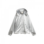 Adidas X Wales Bonner Sidabrinė Anorak striukė Sidabrinė unisex Vir&scaron;utiniai drabužiai IB3254 XS