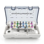 Dantų implantų atsuktuvas Spalvingas sukimo momento raktas Reketas 10-70NCM su 16 vnt. atsuktuvų Universalus restauravimo įrankių rinkinys 1 Kit