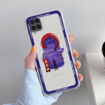 Skaidrus dėklas, skirtas Samsung Galaxy A52 A12 A51 A32 A21s A71 A32 A22 50 A70 A31 A72 5G telefono dangtelis Genshin Impact Jujutsu Kaisen Coque Samsung A71 5G
