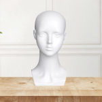 Manekeno ekrano galvutė, pečiai, moteri&scaron;kų stelažų grožio aksesuarų modelis, skirtas parduotuvėms