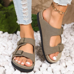 Nauji Unisex 35-43 Vyri&scaron;ki Moteri&scaron;ki Kam&scaron;tiniai &Scaron;lepetės Odiniai Mulas Klumpės &Scaron;lepetės Auk&scaron;tos kokybės Mink&scaron;tos Kam&scaron;tienos Dviejų Sagčių Slides Avalynė 38 pilka