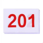 Bėgimo numeriai Sportiniai Lengvi Vandeniui atsparūs Plaunami Numeruoti Bėgimo Liemenės 201 to 300