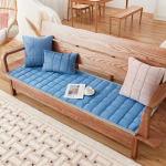 Sofa Pagalvėlės Keturių Sezonų Universalios Neslystančios Žiemos Sekcijos Pliu&scaron;inės Pagalvėlės Svetainei Raudonmedžio Sofos Pagalvėlės 55*220cm