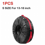 1/4 vnt. Universalūs Automobilio Atsarginio Rato Gaubtai Dėklas Padangų Laikymo Krep&scaron;iai Automobilio Rato Padangos Vandeniui Atsparus Apsauga nuo Dulkių Poliesterio Krep&scaron;ys