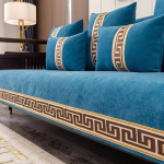 Kini&scaron;kas sofos užvalkalas &scaron;enilinis sofos pagalvėlė dėvėjimuisi atsparus sofos užvalkalas Universalus sofos pagalvėlė neslystanti medžio masyvo sofos pagalvė 70x70cm 1pcs