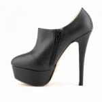 Moteri&scaron;ki batai Seksualūs stiletto mados rudens žiemos 14 cm apvalūs pir&scaron;tai auk&scaron;takulniai moteri&scaron;ki kasdieniai platforminiai auk&scaron;takulniai odiniai vakarėlių batai 43 juoda