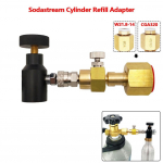 Karbonatoriaus cilindro bako papildymo adapteris užpildymo adapteris pildymo stotis with Gauge-W21.8