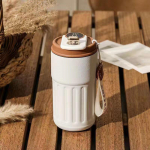 Stilingas 316 nerūdijančio plieno termosas su temperatūros ekranu vyrams ir moterims 420ml