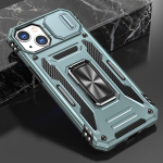 Xiaomi/Redmi karinio lygio &scaron;arvuotas telefono dėklas su slankiojančiu kameros dangteliu ir 360&deg; besisukančiu magnetiniu stovu, atsparus smūgiams, hibridinis, suderinamas su automobiliniu laikikliu Redmi 10 4G