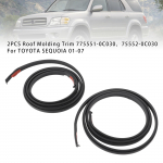 2 VNT. Stogo apdailos juostelės 75551-0C030 75552-0C030 TOYOTA SEQUOIA 01-07