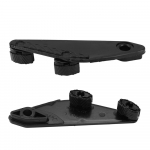 2x Stoglangio Stiklo Slankiojančio Laikiklio Laikiklis Hyundai Kia 81651-1P000 81652-1P000