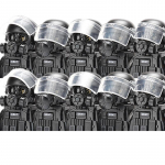 Miesto policija Kinija Specialiosios pajėgos Konstruktoriai &Scaron;turmo karys SWAT Figūrėlės Apsauga nuo dujų kaukė Kariniai ginklai Kaladėlės Žaislai Vaikams