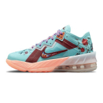 Mimi Plange x Nike LeBron 18 Low GS Dukterų Vaikų Sportbačiai Mėlyni Psichodinio Mėlynumo Violetinio &Scaron;oko DN4177-400 37.5
