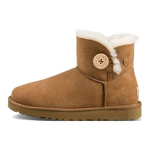 UGG Mini Bailey Button 2 Batai Ka&scaron;toniniai Moteri&scaron;ki Sportbačiai Rudi 1016422-CHE 42