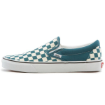 Vans Classic Slip-On &Scaron;achmatinė lentelė - Mėlyna Koralinė Unisex Kedai Tikrai Balti VN0A33TB9EX 36