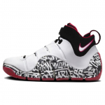Nike Zoom LeBron 4 Graffiti 2023 vyri&scaron;ki sportbačiai su baltos ir raudonos spalvos dj4888-100 42.5