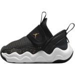 Air Jordan 23/7 TD Juodi Metaliniai Auksiniai Kūdikio Kedukai Balti DQ9294-017 23.5