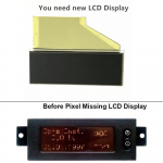 Vidaus prietaisų skydelio LCD ekranas Opel ASTRA G H MK4 MK5 024461677 4,5 cm x 11,2 cm