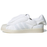Adidas Originals Superstar Aerostar Audinio Neslystantis Patvarus Lengvas Žemakulniai Sportbačiai Unisex Sportbačiai Balti GX1363 35⅔