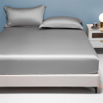 Keturi Metų Laikai Tencel paklodė su gumyte: Kvėpuojantis, vėsinantis naktinės spalvos čiužinio užvalkalas vienguliams/dviguliams lovoms. Tencel Fitted Sheet 120x200cm
